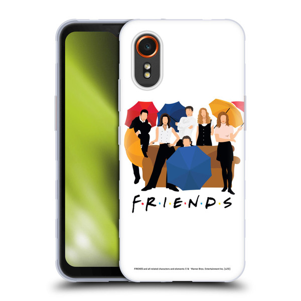 Friends TV Show Key Art Logo Opening Sequence Soft Gel Case for Samsung Galaxy Xcover7 5G
