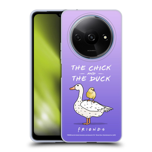 Friends TV Show Key Art Chick And Duck Soft Gel Case for Xiaomi Redmi A3