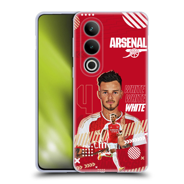 Arsenal FC 2023/24 First Team Ben White Soft Gel Case for OPPO OnePlus Ace 3V 5G