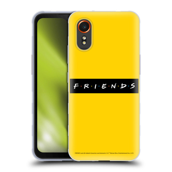 Friends TV Show Logos Pattern Soft Gel Case for Samsung Galaxy Xcover7 5G