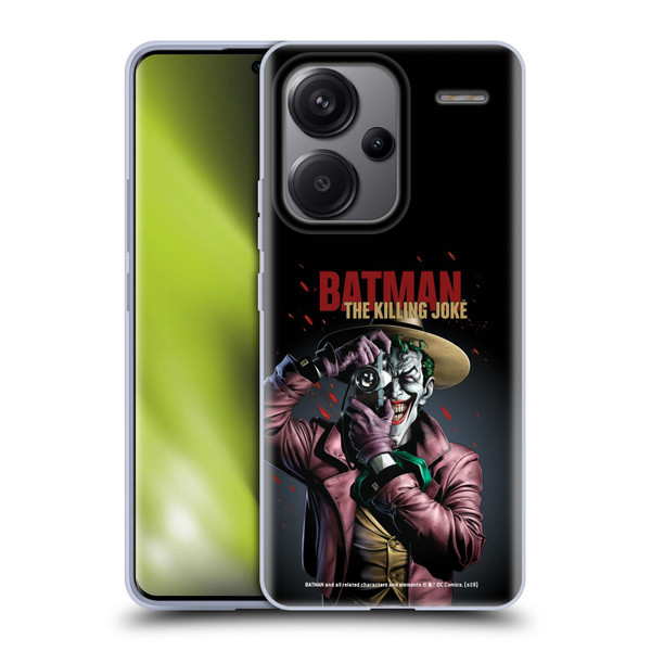 Batman DC Comics Famous Comic Book Covers Joker The Killing Joke Soft Gel Case for Xiaomi Redmi Note 13 Pro Plus 5G