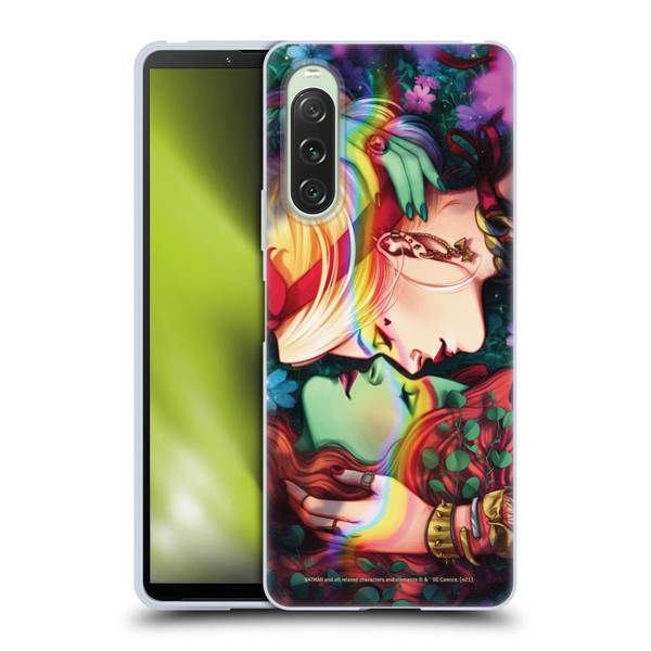 Batman DC Comics Gotham City Sirens Poison Ivy & Harley Quinn Soft Gel Case for Sony Xperia 10 V 5G