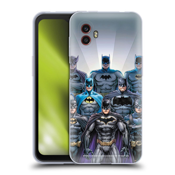 Batman DC Comics Iconic Comic Book Costumes Through The Years Soft Gel Case for Samsung Galaxy Xcover6 Pro/Pro2