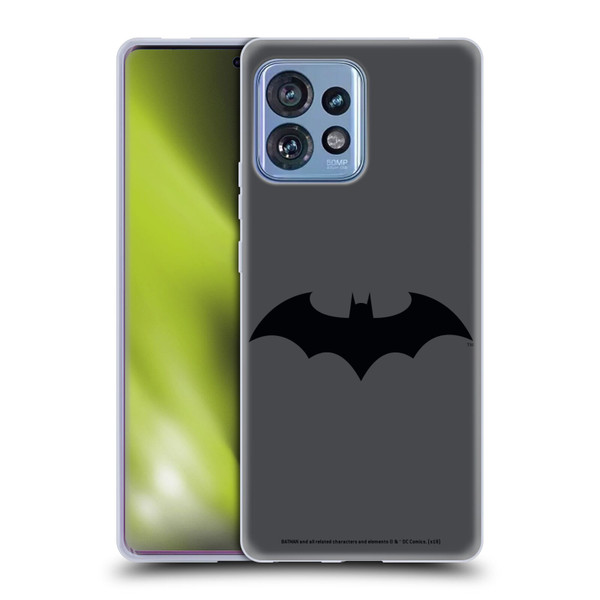 Batman DC Comics Logos Hush Soft Gel Case for Motorola Moto Edge 40 Pro