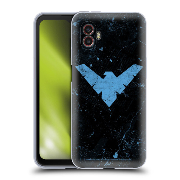 Batman DC Comics Nightwing Logo Grunge Soft Gel Case for Samsung Galaxy Xcover6 Pro/Pro2
