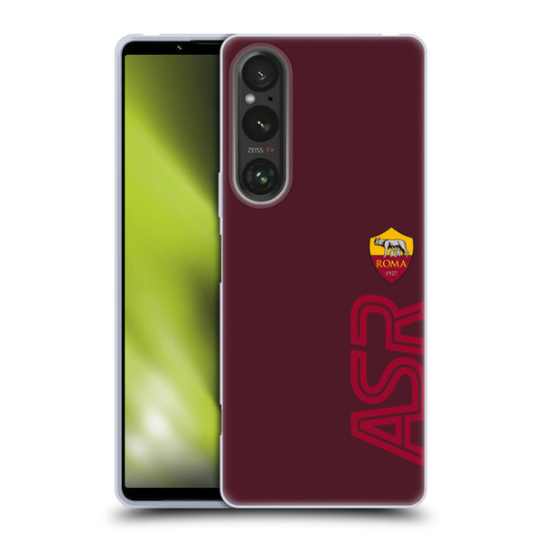 AS Roma Crest Graphics Oversized Soft Gel Case for Sony Xperia 1 V 5G