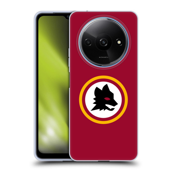 AS Roma Crest Graphics Wolf Circle Soft Gel Case for Xiaomi Redmi A3