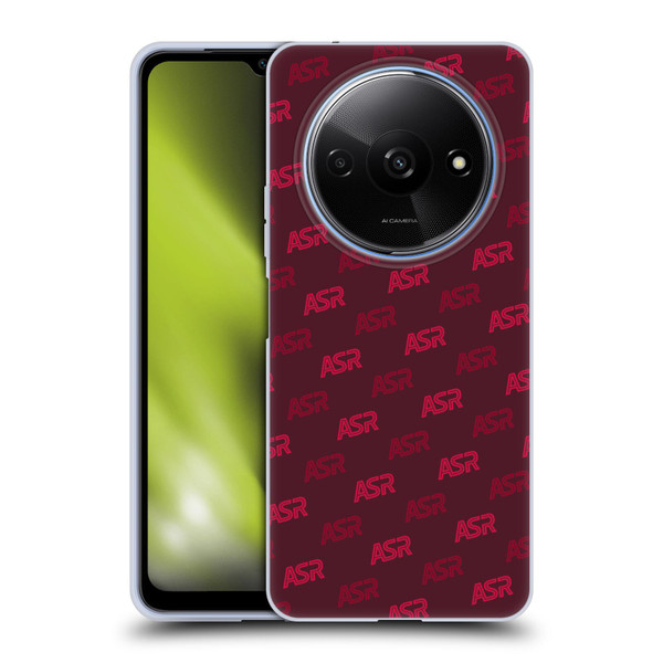AS Roma Crest Graphics Wordmark Pattern Soft Gel Case for Xiaomi Redmi A3
