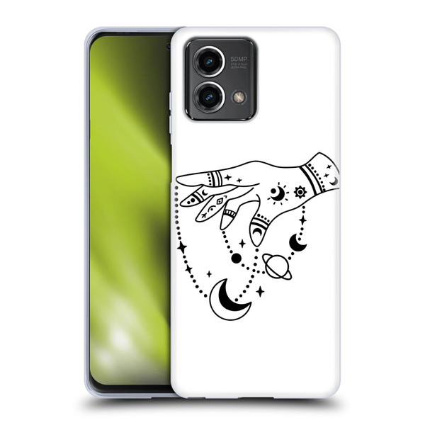 Haroulita Celestial Tattoo Puppet Universe Soft Gel Case for Motorola Moto G Stylus 5G 2023