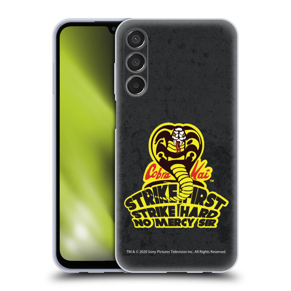 Cobra Kai Graphics 2 Strike Hard Logo Soft Gel Case for Samsung Galaxy M15/F15 5G