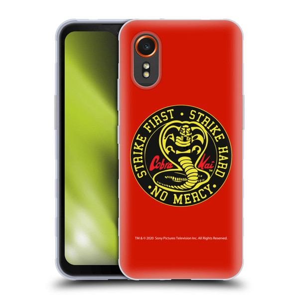 Cobra Kai Graphics Strike Logo Soft Gel Case for Samsung Galaxy Xcover7 5G