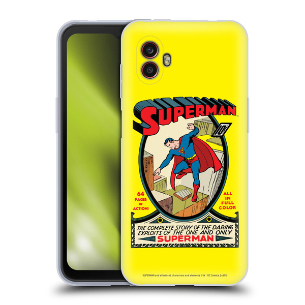 Superman DC Comics Famous Comic Book Covers Number 1 Soft Gel Case for Samsung Galaxy Xcover6 Pro/Pro2