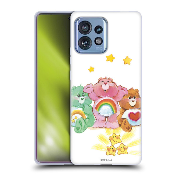Care Bears Classic Group Soft Gel Case for Motorola Moto Edge 40 Pro
