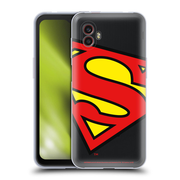 Superman DC Comics Logos Oversized Soft Gel Case for Samsung Galaxy Xcover6 Pro/Pro2
