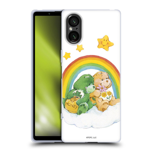 Care Bears Classic Rainbow 2 Soft Gel Case for Sony Xperia 5 V 5G