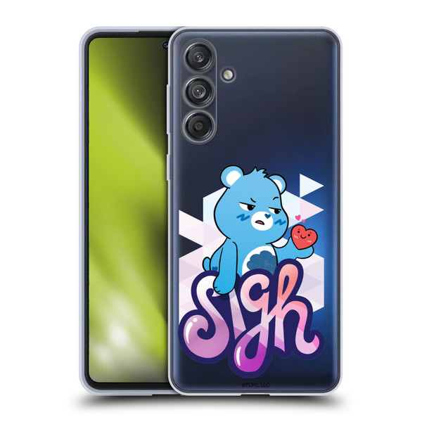 Care Bears Graphics Grumpy Soft Gel Case for Samsung Galaxy M55 5G