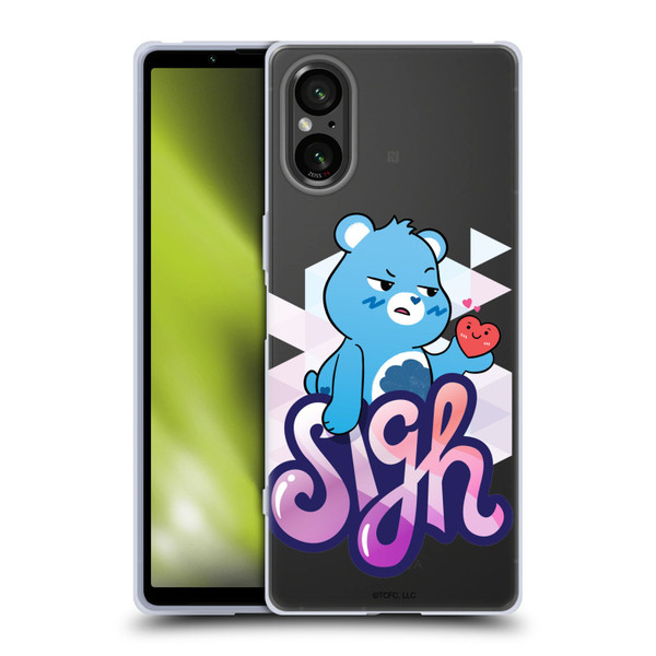 Care Bears Graphics Grumpy Soft Gel Case for Sony Xperia 5 V 5G