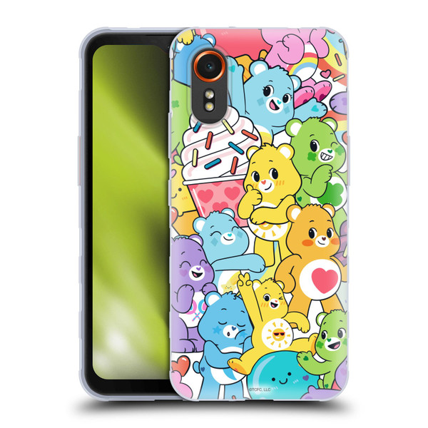 Care Bears Sweet And Savory Character Pattern Soft Gel Case for Samsung Galaxy Xcover7 5G