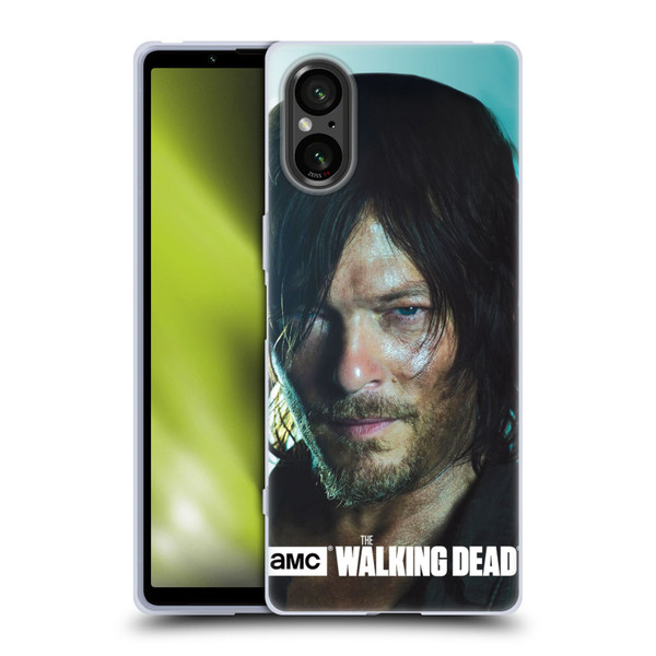 AMC The Walking Dead Characters Daryl Soft Gel Case for Sony Xperia 5 V 5G