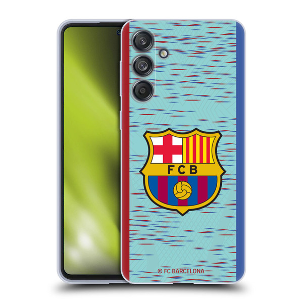 FC Barcelona 2023/24 Crest Kit Third Soft Gel Case for Samsung Galaxy M55 5G