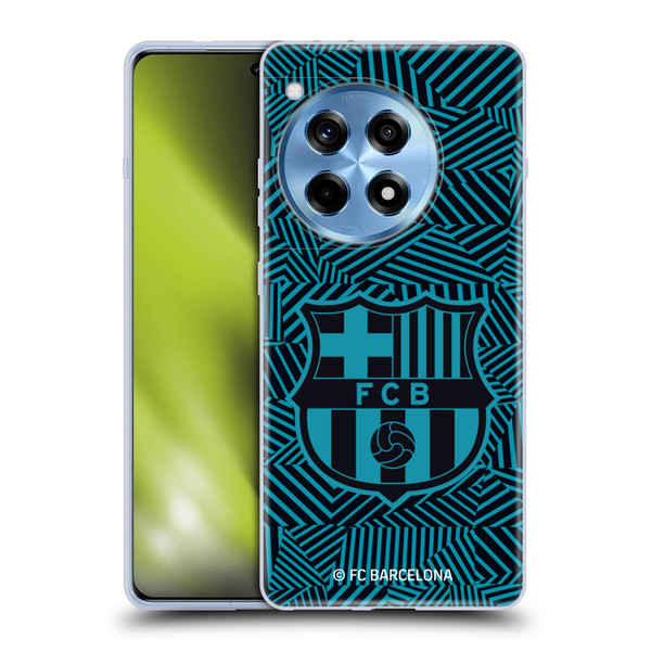 FC Barcelona Crest Black Soft Gel Case for OPPO OnePlus Ace 3 5G