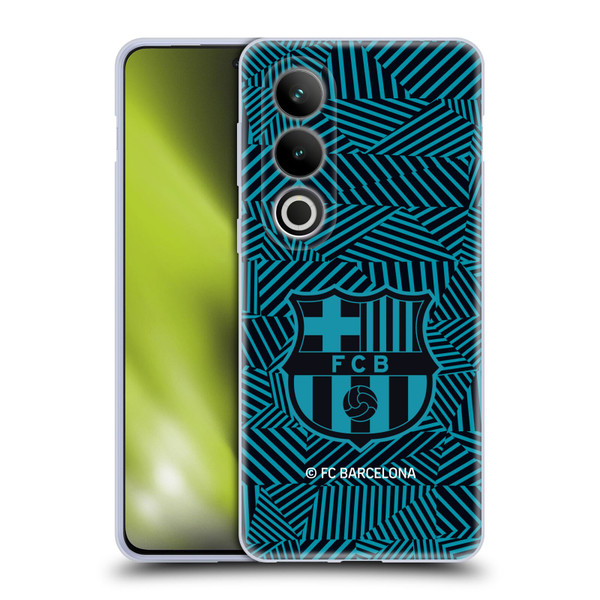 FC Barcelona Crest Black Soft Gel Case for OPPO OnePlus Ace 3V 5G