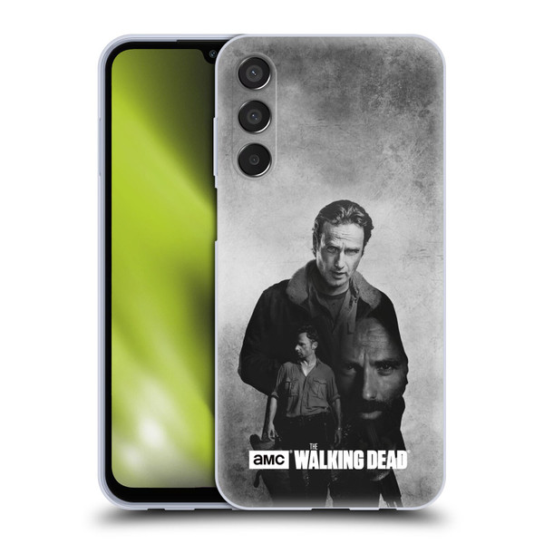 AMC The Walking Dead Double Exposure Rick Soft Gel Case for Samsung Galaxy M15/F15 5G