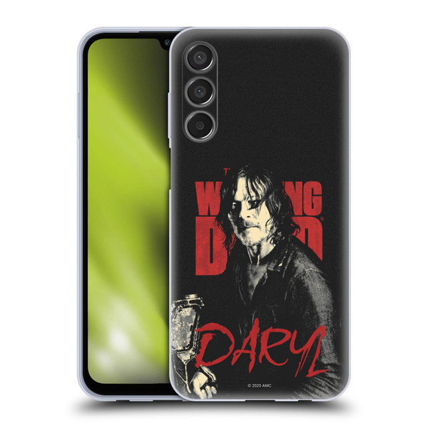 AMC The Walking Dead Season 10 Character Portraits Daryl Soft Gel Case for Samsung Galaxy M15/F15 5G