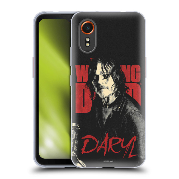AMC The Walking Dead Season 10 Character Portraits Daryl Soft Gel Case for Samsung Galaxy Xcover7 5G