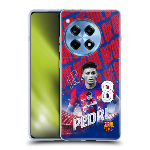 FC Barcelona 2023/24 First Team Pedri Soft Gel Case for OPPO OnePlus Ace 3 5G