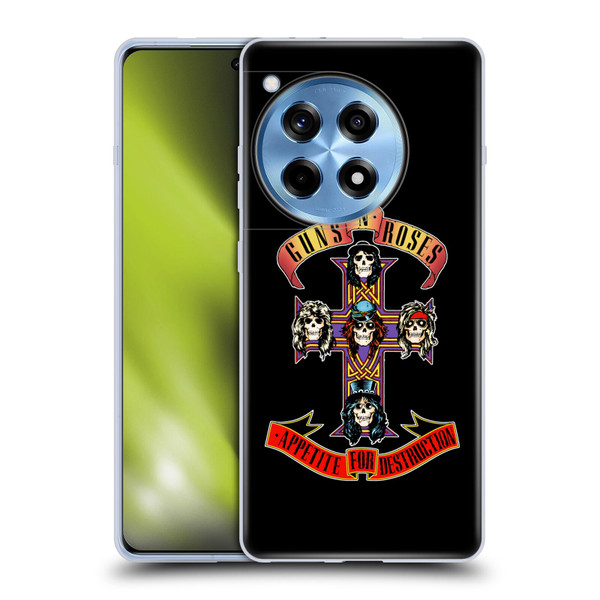 Guns N' Roses Key Art Appetite For Destruction Soft Gel Case for OPPO OnePlus Ace 3 5G