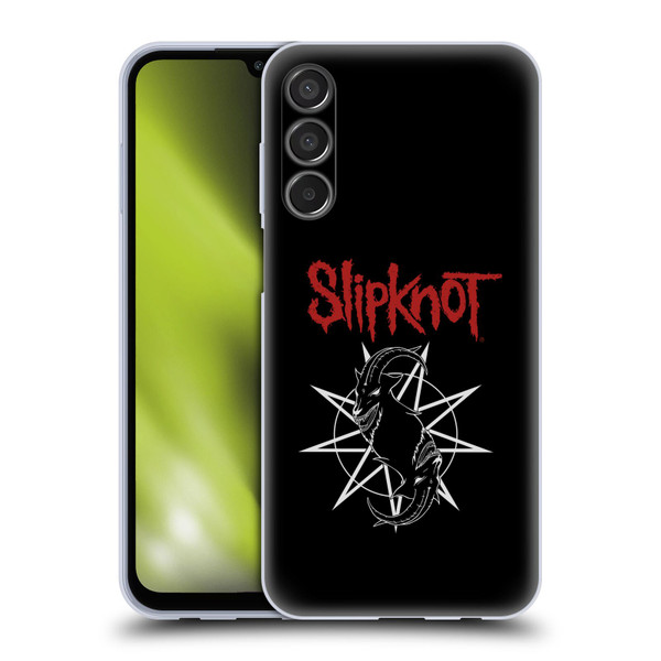 Slipknot Key Art Goat Logo Soft Gel Case for Samsung Galaxy M15/F15 5G