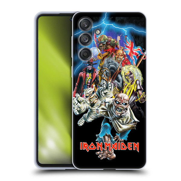 Iron Maiden Art Best Of Beast Soft Gel Case for Samsung Galaxy M55 5G