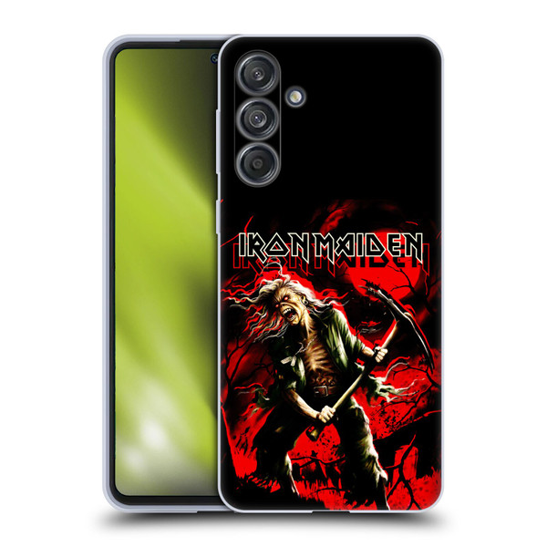 Iron Maiden Art Benjamin Breeg Soft Gel Case for Samsung Galaxy M55 5G