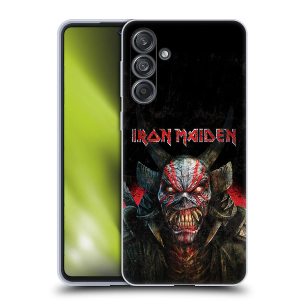 Iron Maiden Senjutsu Back Cover Death Snake Soft Gel Case for Samsung Galaxy M55 5G