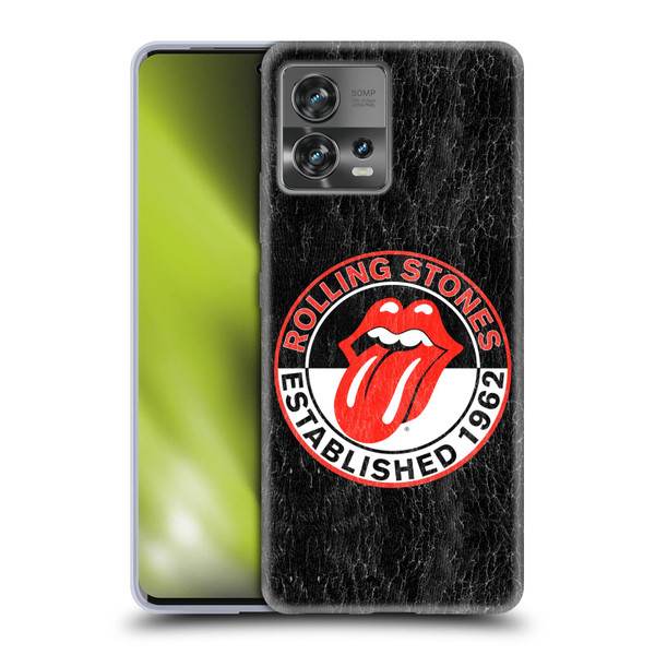 The Rolling Stones Graphics Established 1962 Soft Gel Case for Motorola Moto Edge 30 Fusion