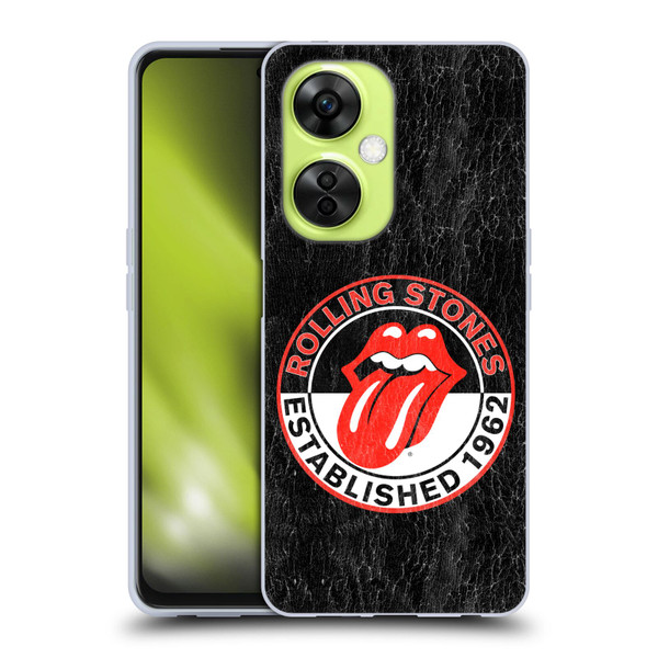 The Rolling Stones Graphics Established 1962 Soft Gel Case for OnePlus Nord CE 3 Lite 5G