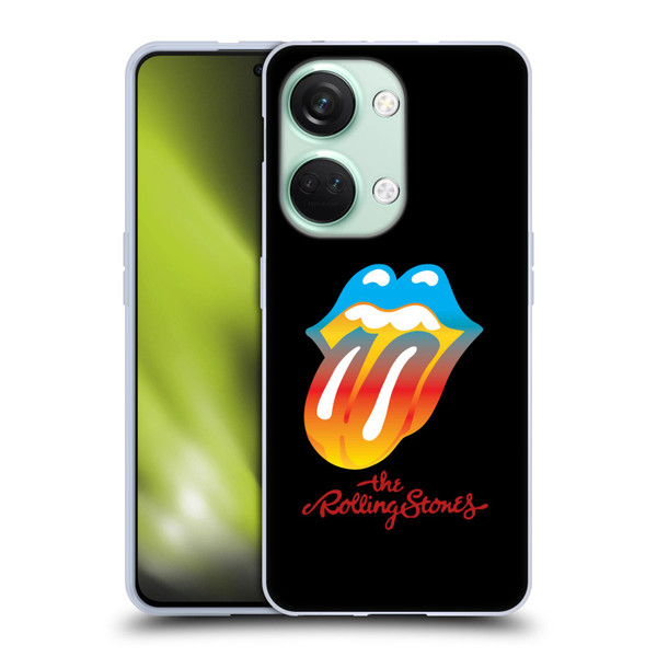 The Rolling Stones Graphics Rainbow Tongue Soft Gel Case for OnePlus Nord 3 5G