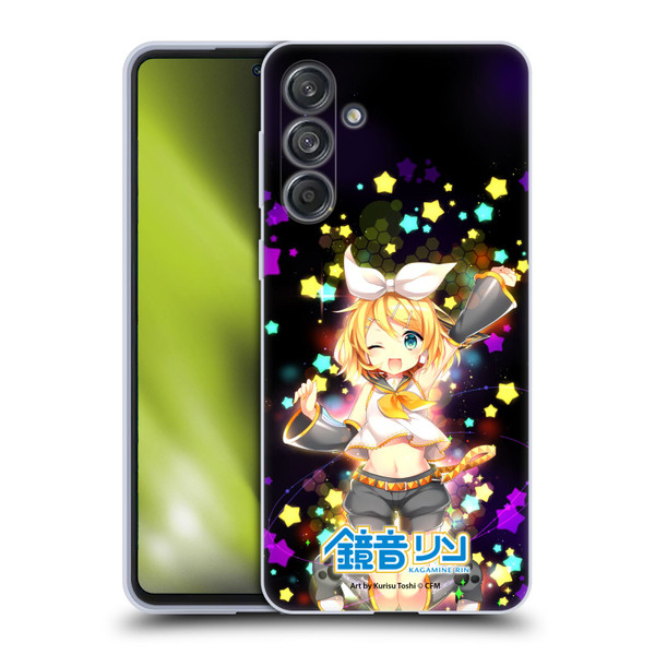 Hatsune Miku Characters Kagamine Rin Soft Gel Case for Samsung Galaxy M55 5G