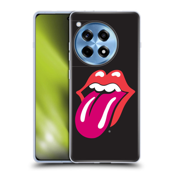 The Rolling Stones Graphics Pink Tongue Soft Gel Case for OPPO OnePlus Ace 3 5G