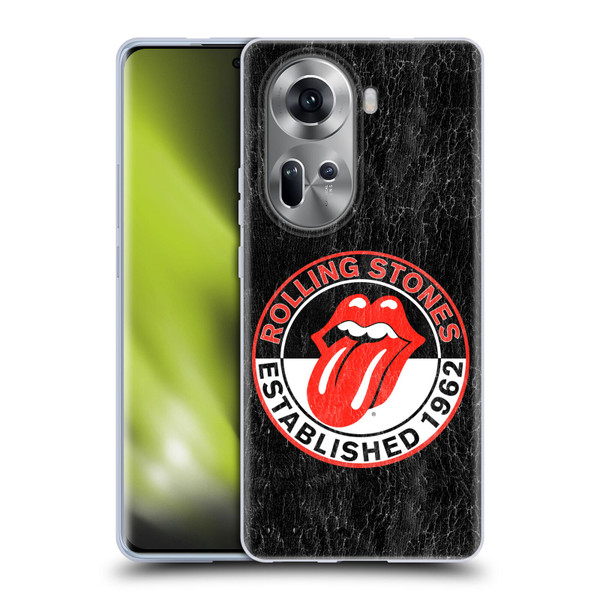 The Rolling Stones Graphics Established 1962 Soft Gel Case for OPPO Reno11
