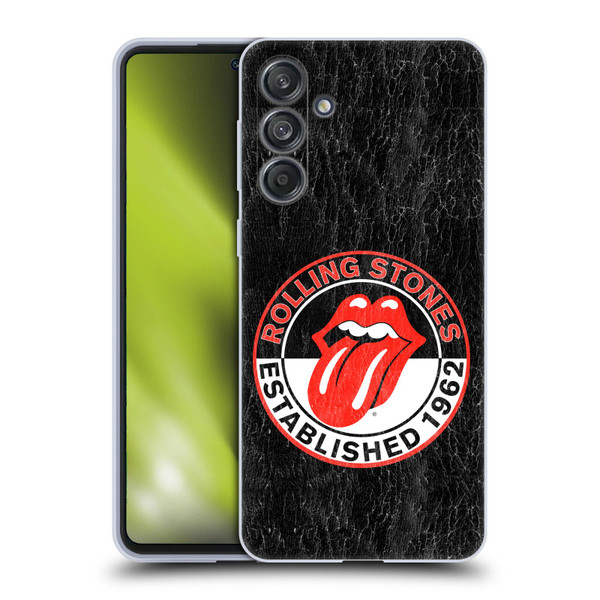 The Rolling Stones Graphics Established 1962 Soft Gel Case for Samsung Galaxy M55 5G