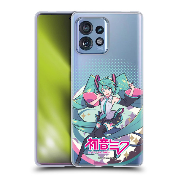Hatsune Miku Graphics Pastels Soft Gel Case for Motorola Moto Edge 40 Pro
