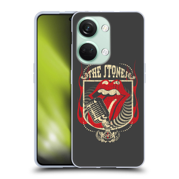 The Rolling Stones Key Art Jumbo Tongue Soft Gel Case for OnePlus Nord 3 5G