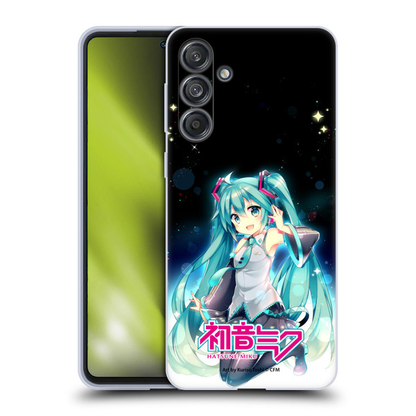 Hatsune Miku Graphics Night Sky Soft Gel Case for Samsung Galaxy M55 5G