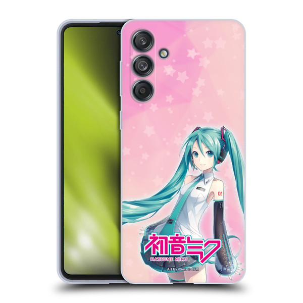 Hatsune Miku Graphics Star Soft Gel Case for Samsung Galaxy M55 5G
