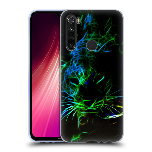 Simone Gatterwe Animals Neon Leopard Soft Gel Case for Xiaomi Redmi Note 8T