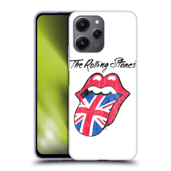 The Rolling Stones Key Art UK Tongue Soft Gel Case for Xiaomi Redmi 12