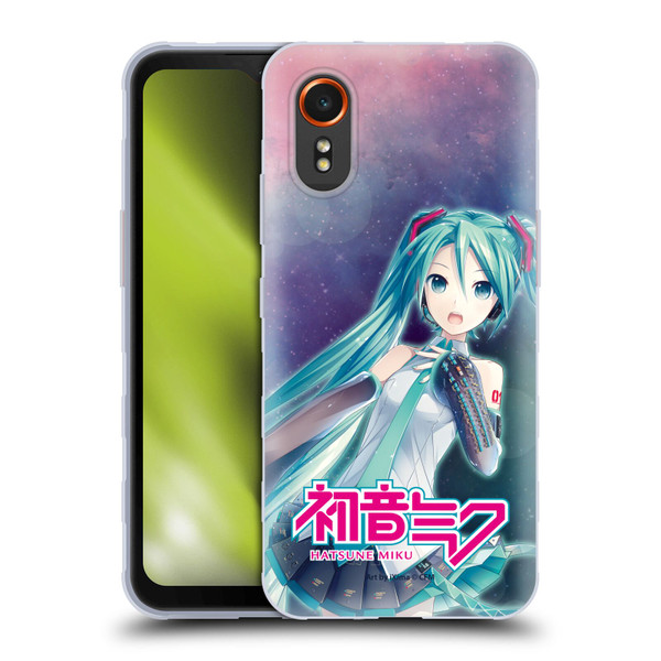 Hatsune Miku Graphics Nebula Soft Gel Case for Samsung Galaxy Xcover7 5G