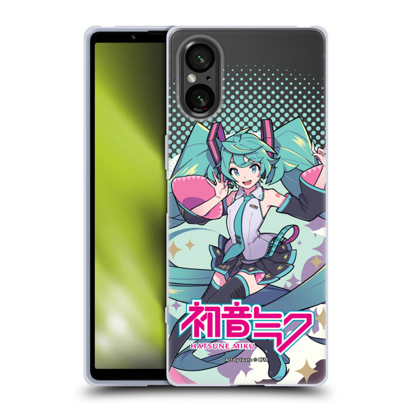 Hatsune Miku Graphics Pastels Soft Gel Case for Sony Xperia 5 V 5G